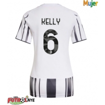 Camiseta Juventus Lloyd Kelly #6 Primera Equipación para mujer 2025-26 manga corta